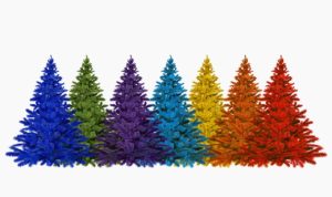 künstlicher Weihnachtsbaum Farbauswahl